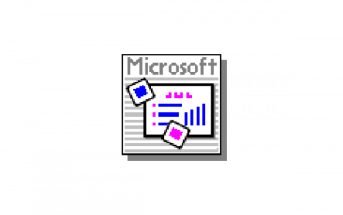 Microsoft PowerPoint Logo-1990