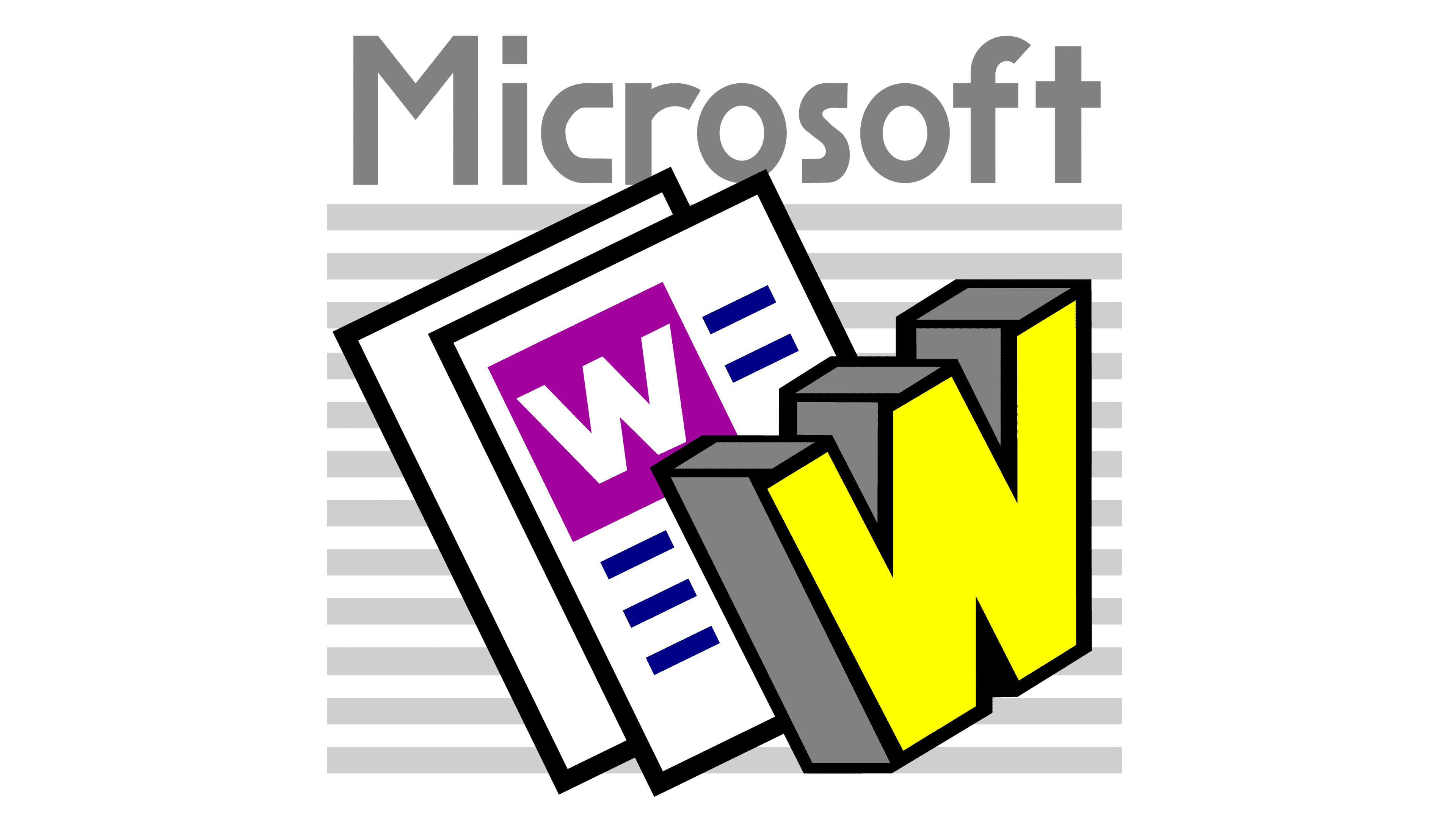 39 Years of Microsoft Word Design History - 79 Images - Version Museum