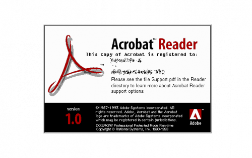 Adobe Acrobat Logo-1993