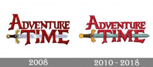 Adventure Time Logo history