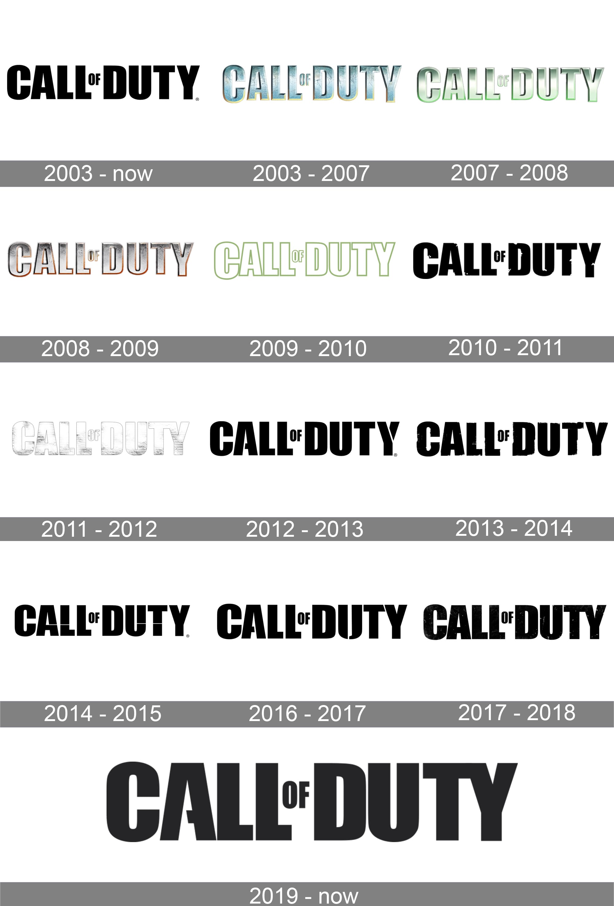 Call of Duty 4 Modern Warfare Logo - Pro Sport Stickers