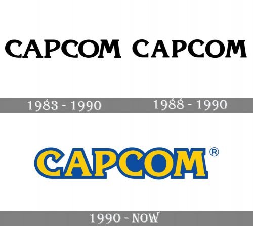 Capcom Logo history