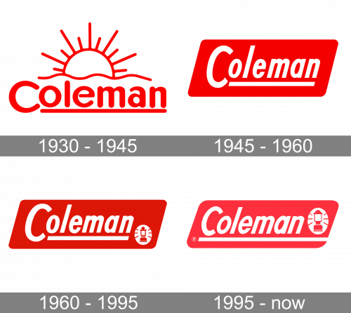 Coleman Logo history
