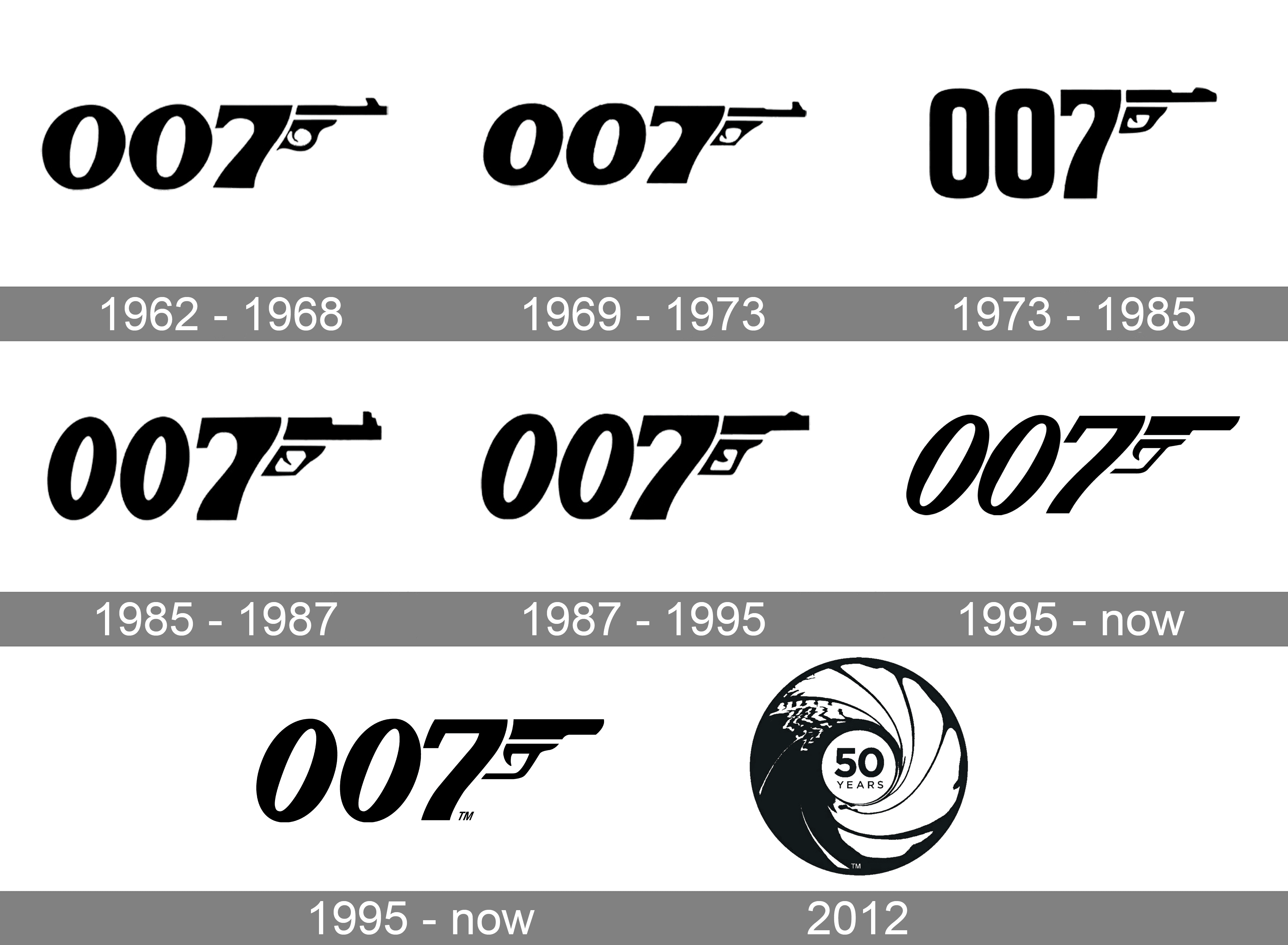 James Bond White 007 Logo T-Shirt | 007Store