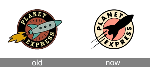Planet Express Logo history