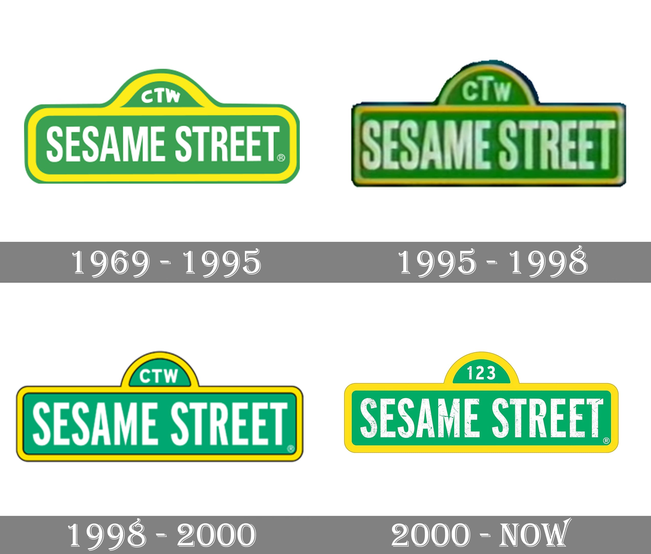 Sesame Street Org Logos