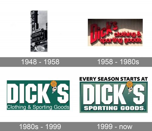 Dicks Sporting Goods Logo history