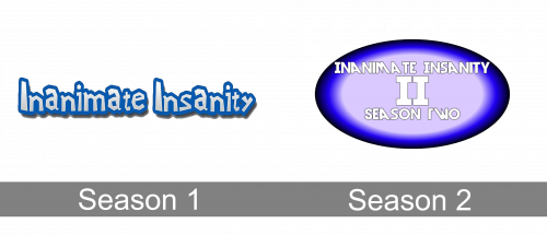 Inanimate Insanity Logo history