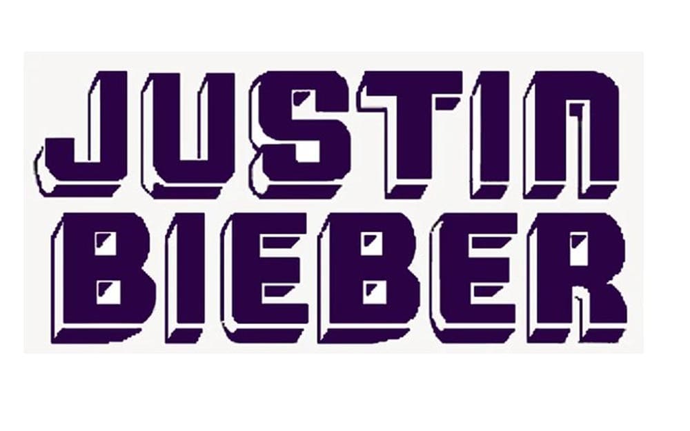 Justin Bieber T-Shirt Purpose Logo Black M - Muziker