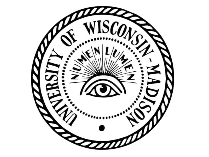 Zokee-University of Wisconsin University of Wisconsin Color Chrome Car Emblem 