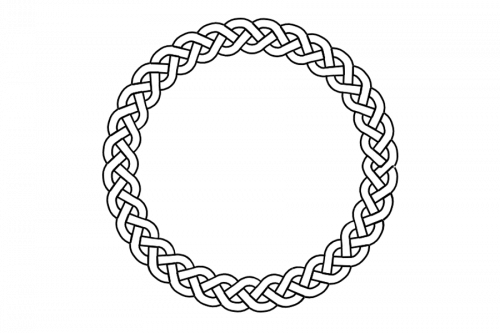 Celtic Circular Knots Symbols