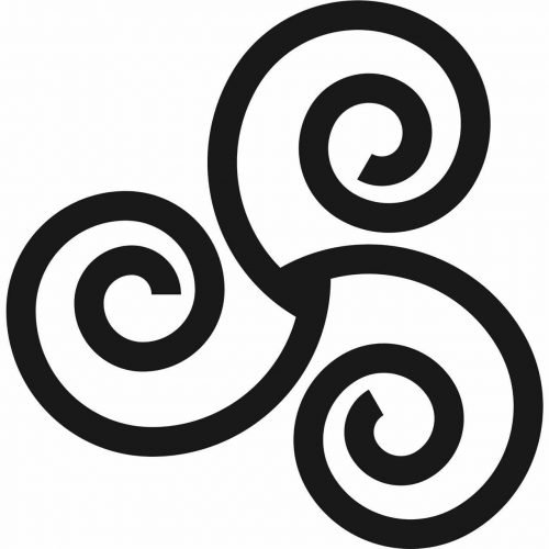 Celtic Triskeles symbol