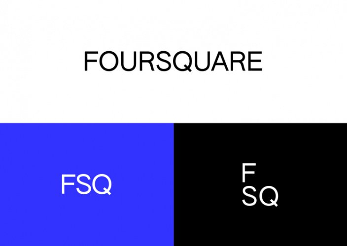 Foursquare black logo - Social media & Logos Icons