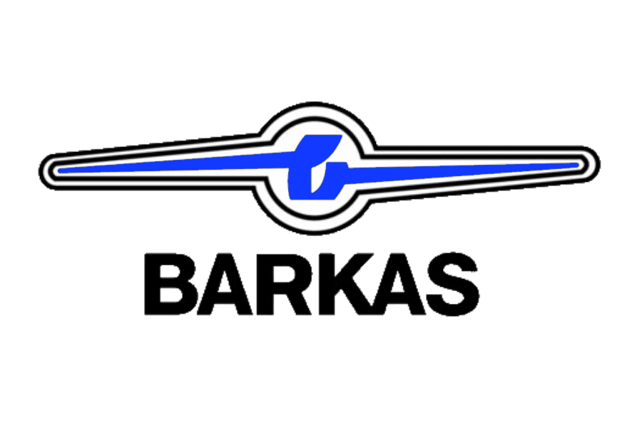 Einheitsgröße Barkas Logo Warnweste orange oder gelb 