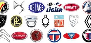 French Car Brands – manufacturer car companies, logos