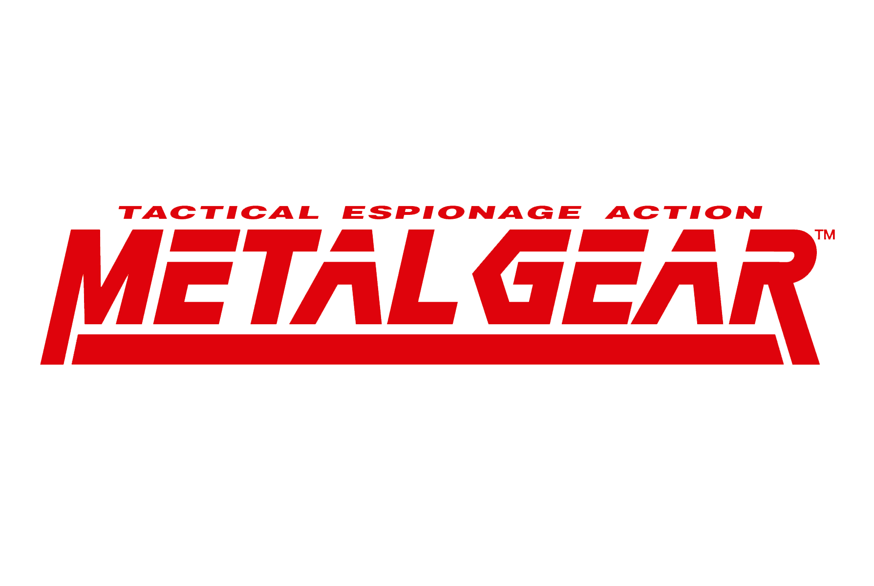 Metal gear solid 2 is the perfect font for all your fun designs. 