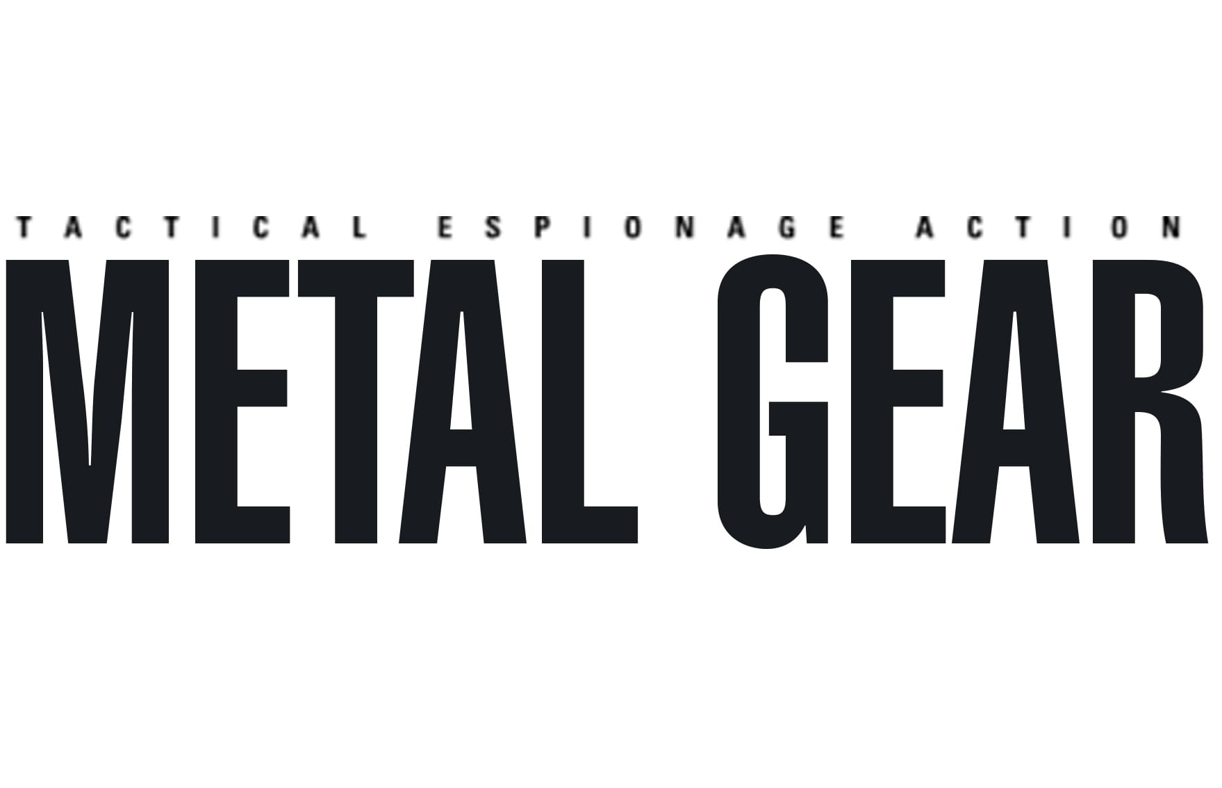 Metal Gear Logo and symbol, meaning, history, PNG