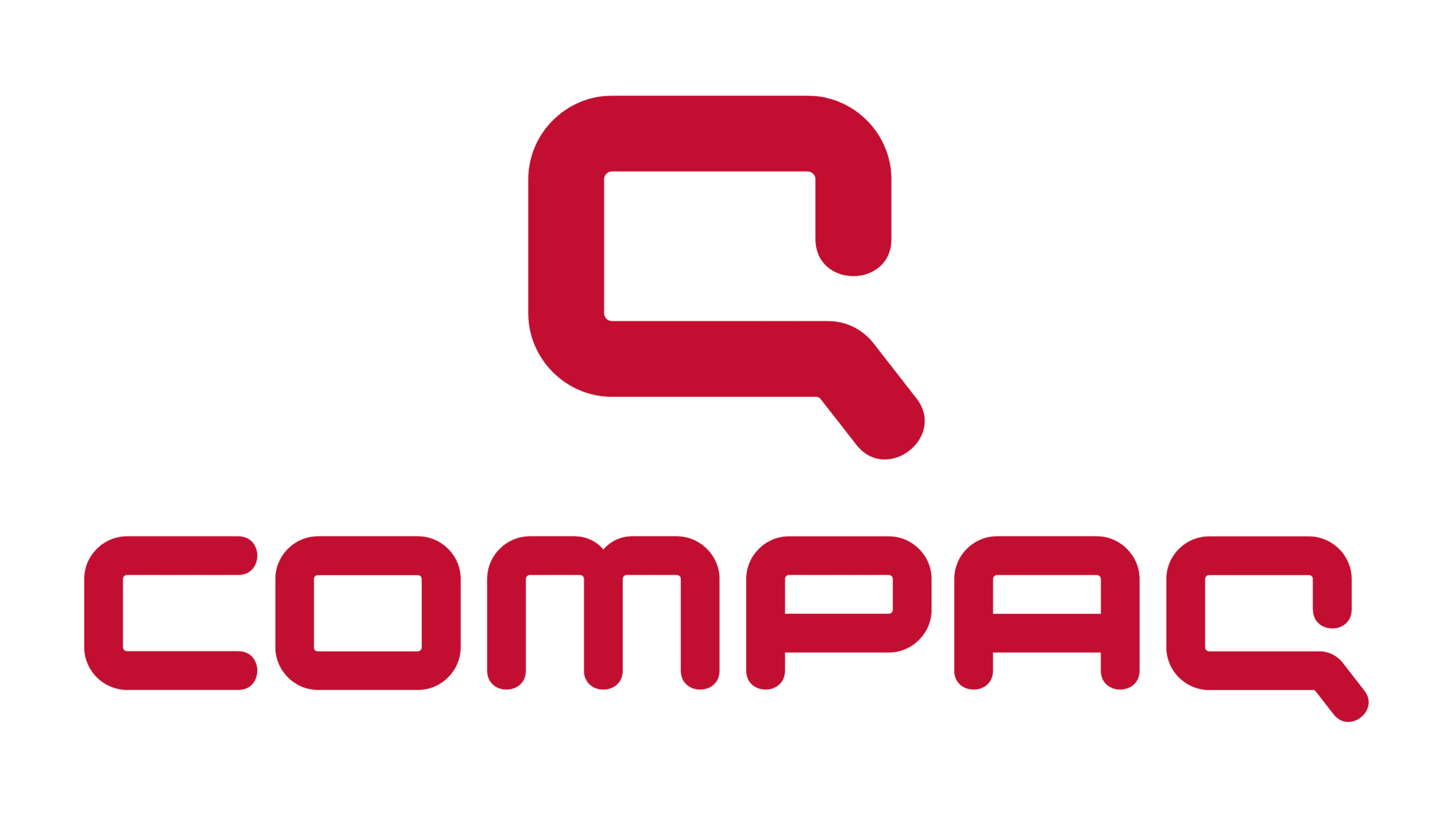 Ny logotyp för COMPAQ