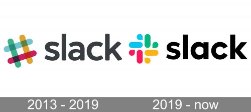 Slack Logo history