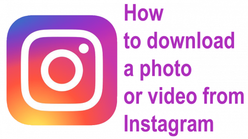 How to download a photo or video from Instagram