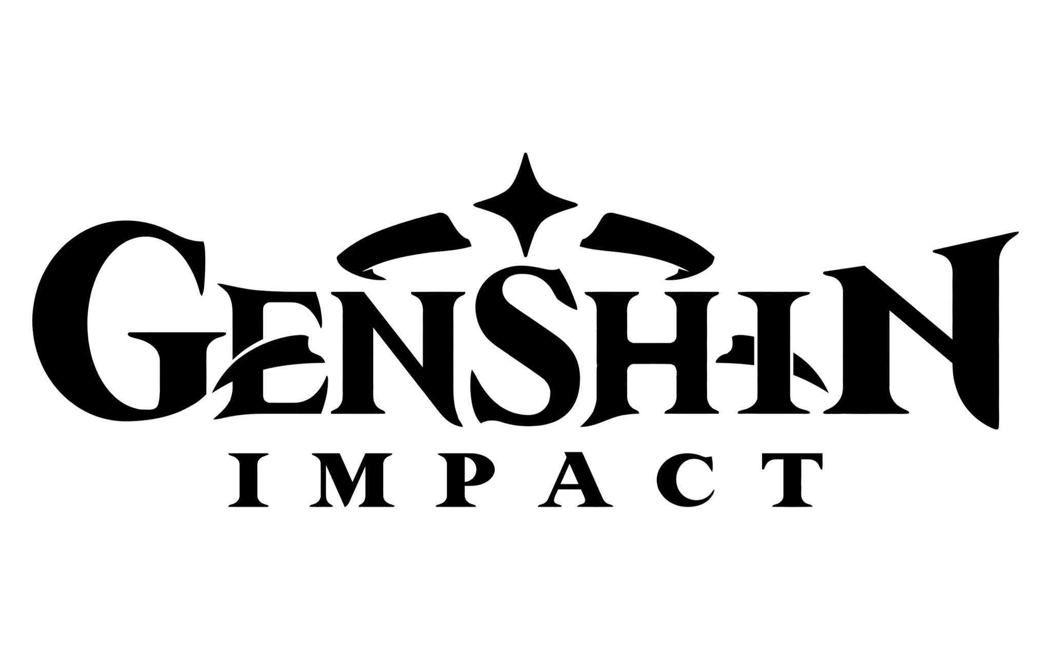 Genshin Impact Logo.
