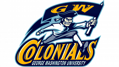 George Washington Colonials Logo 1997