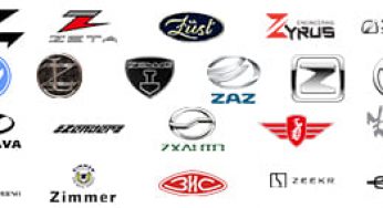 z car logo and names