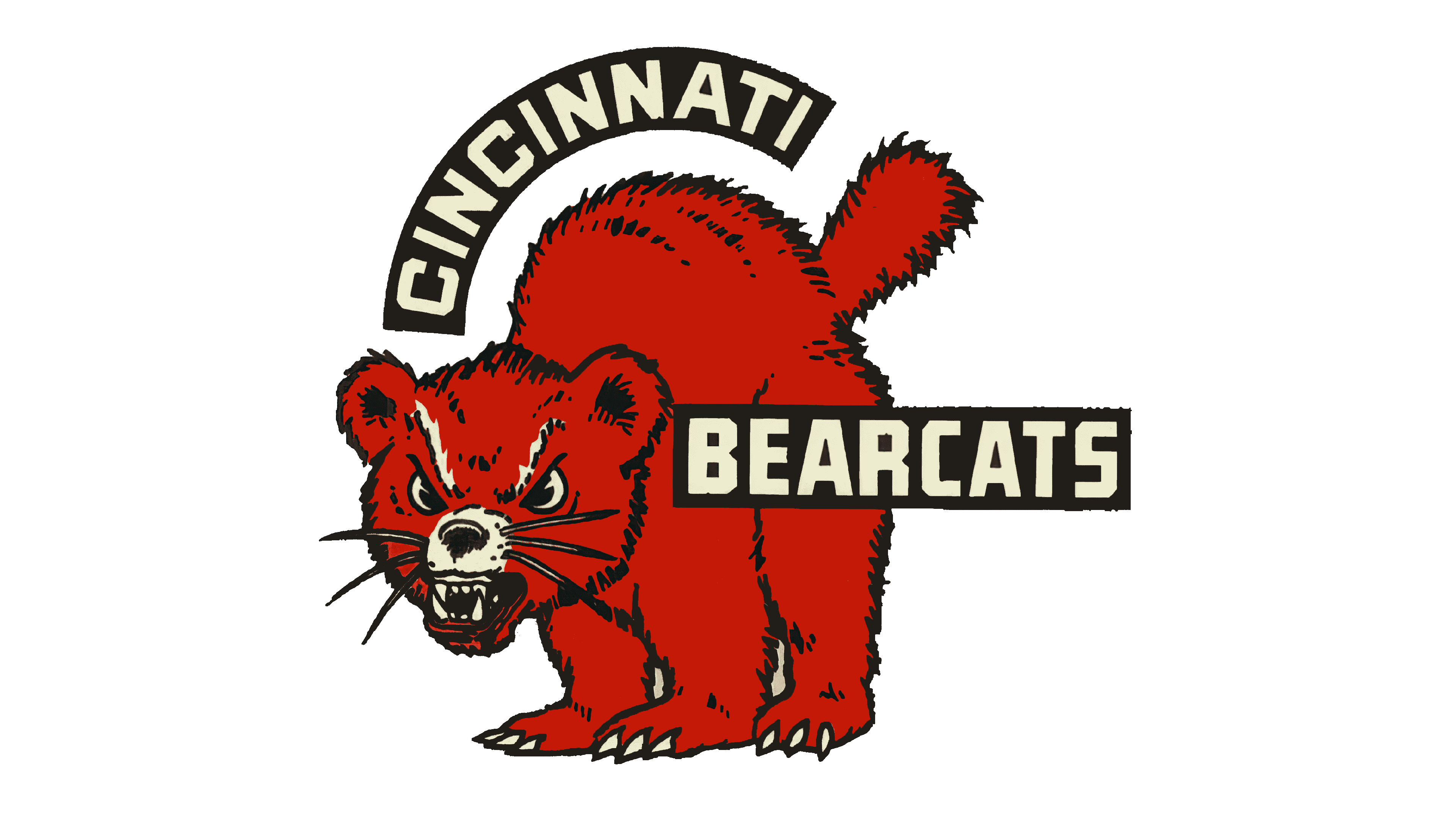Cincinnati Bearcats Logo Wall Mirror