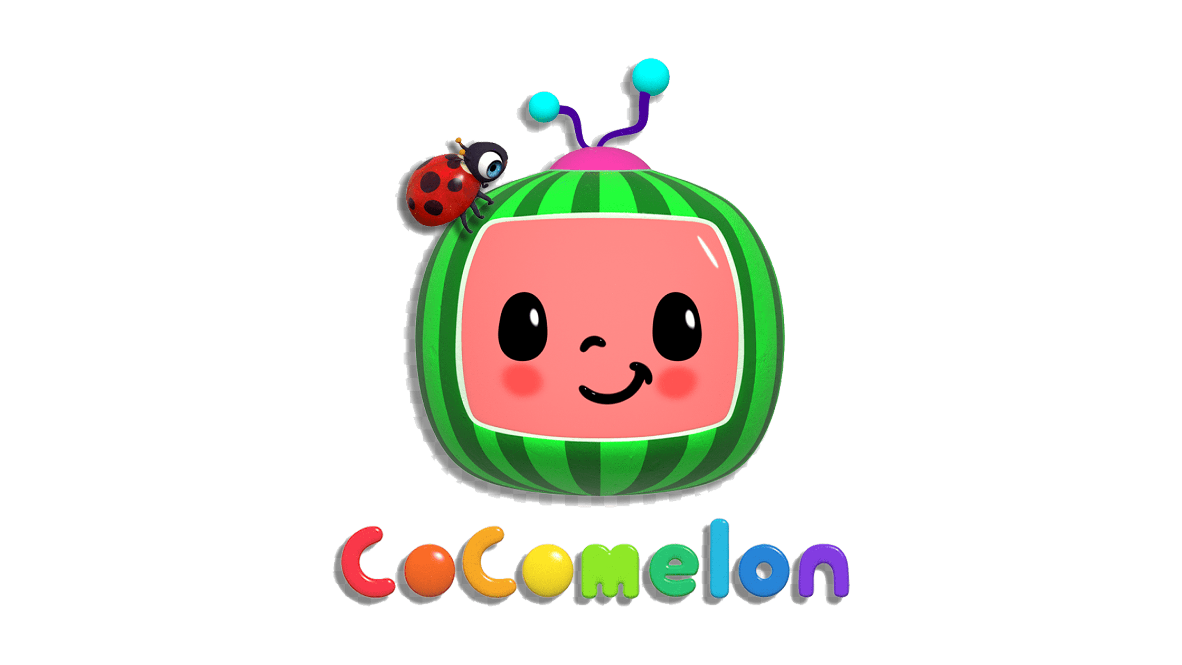 Cocomelon Logo Easy Coloring Page