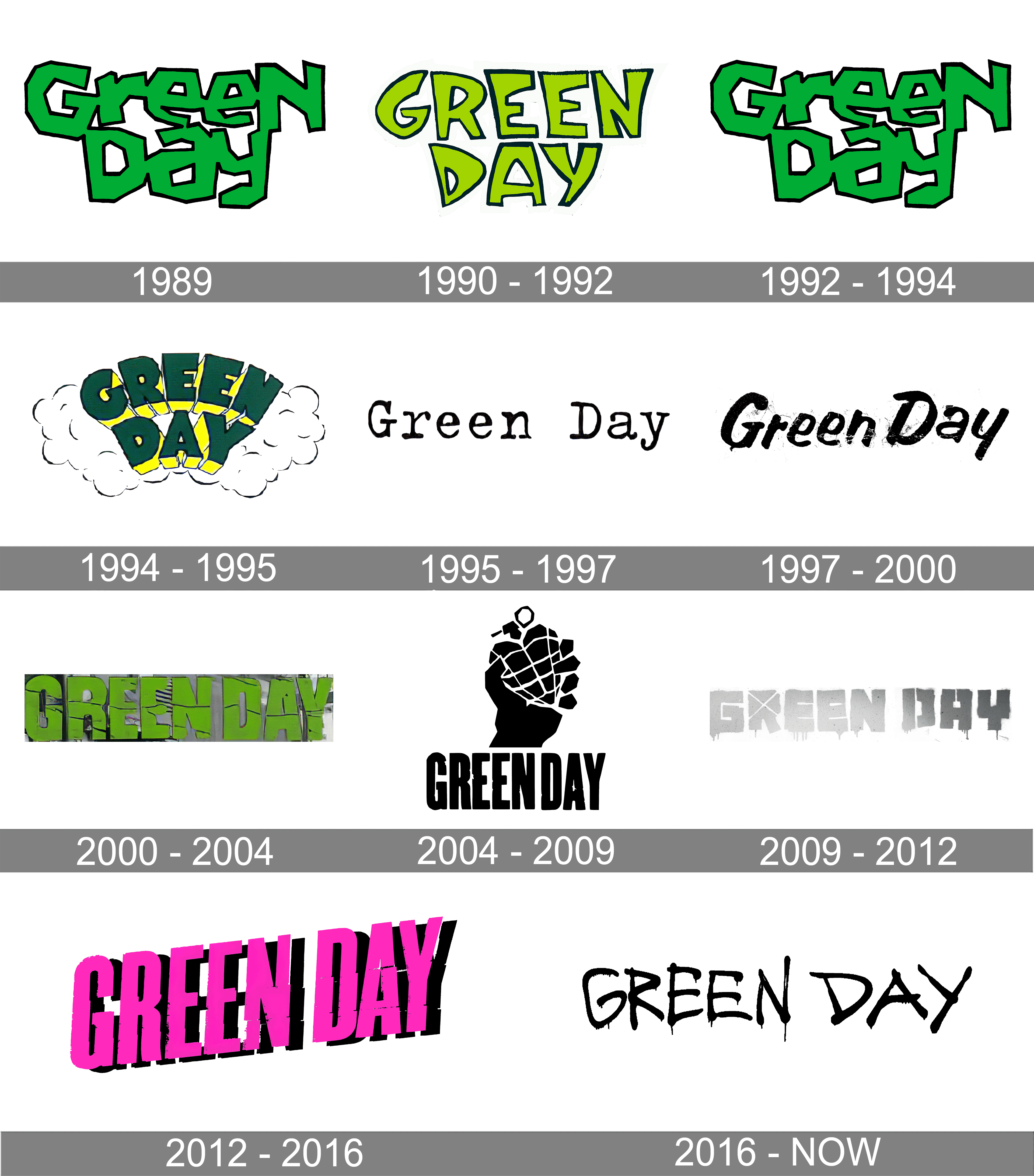 green day logo transparent
