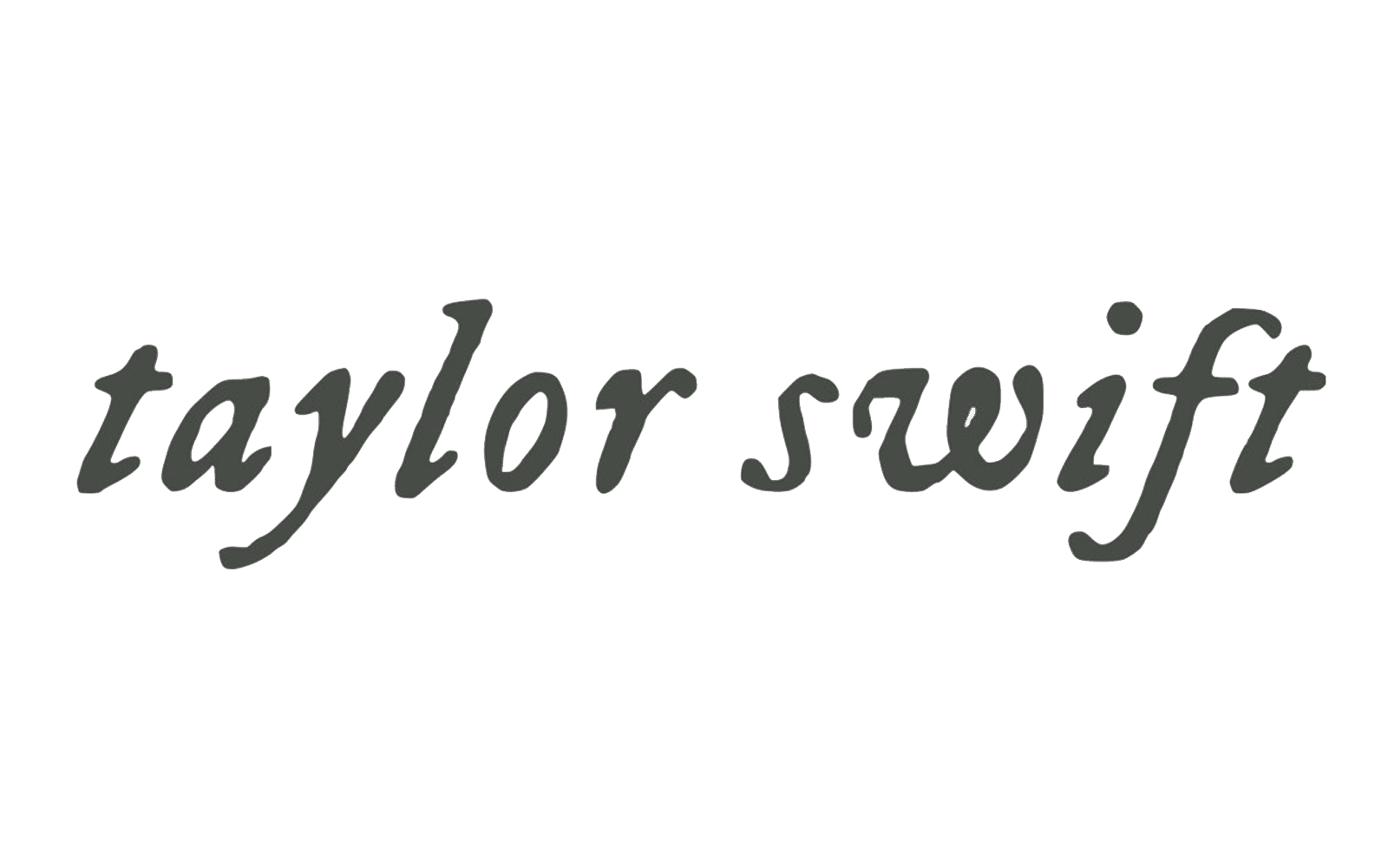 taylor swift signature font