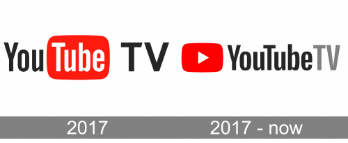 YouTube TV Logo history