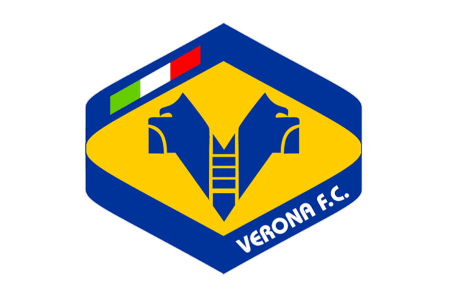 ITALIEN FUßBALL LIGA Pin Badge HELLAS VERONA LOGO WAPPEN 