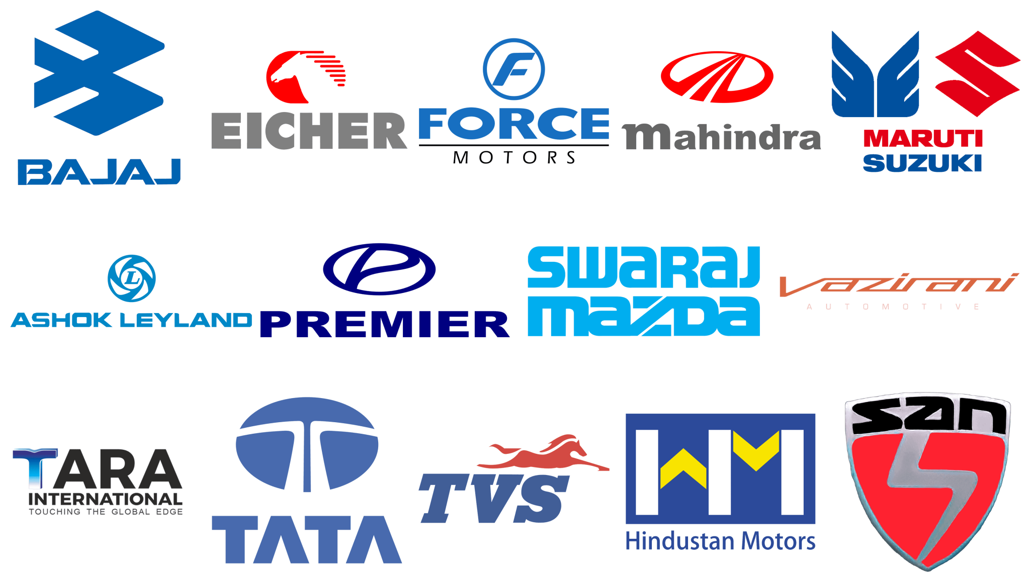 Indian car brands manufacturer car companies, logos