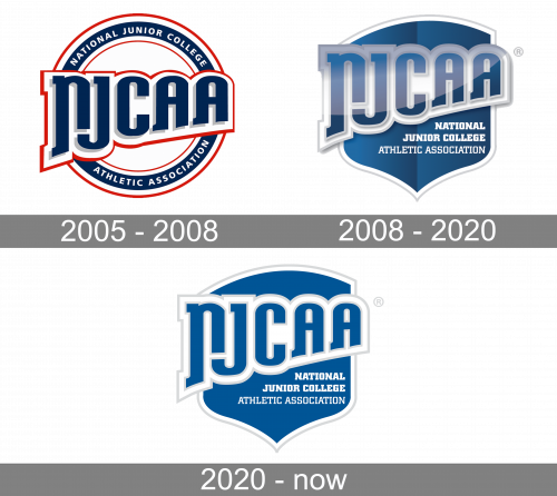 National Junior College Athletic Association Logo history