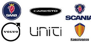 Swedish car brands – manufacturer car companies, logos