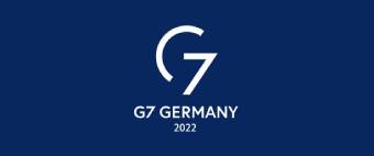 A logo for Germany’s 2022 G7 presidency unveiled