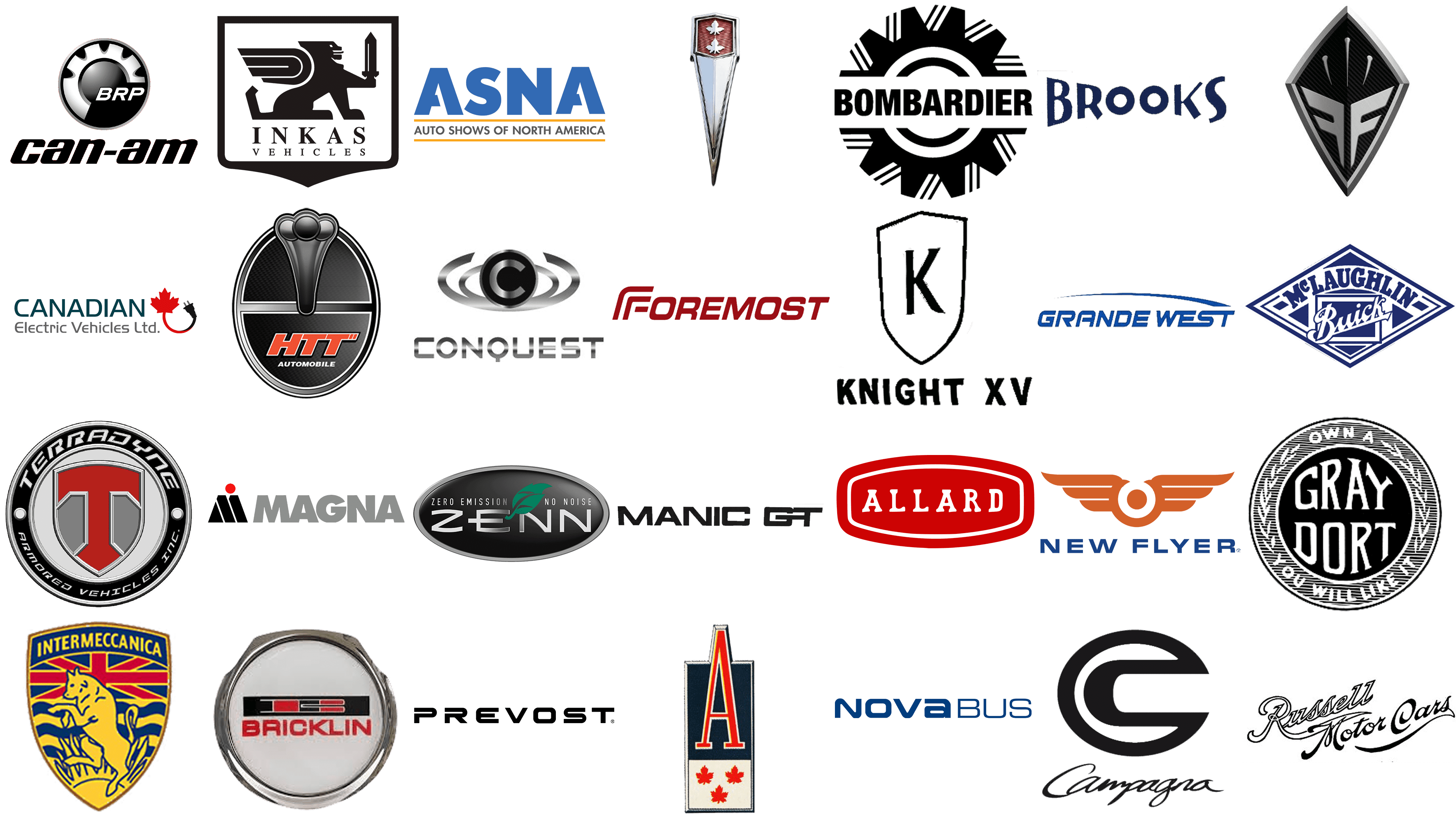 all car brand names and logos