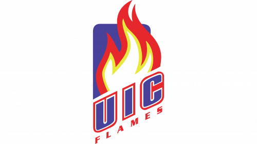 Illinois-Chicago Flames Logo 1996
