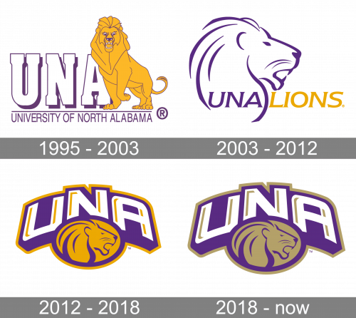 North Alabama Lions Logo history