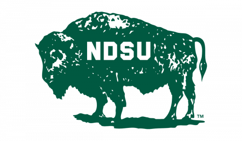 North Dakota State Bison Logo 1965