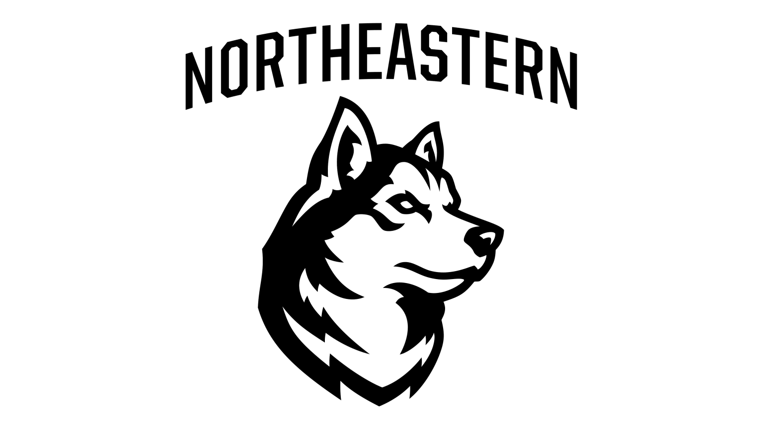 Northeastern Huskies Logo and symbol, meaning, history, PNG, brand