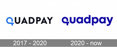 Quadpay Logo history