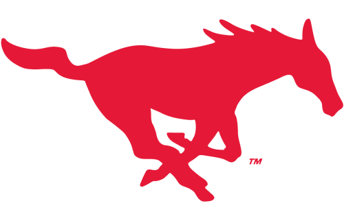 SMU Mustangs Logo 1968