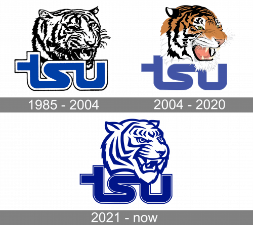 Tennessee State Tigers Logo history