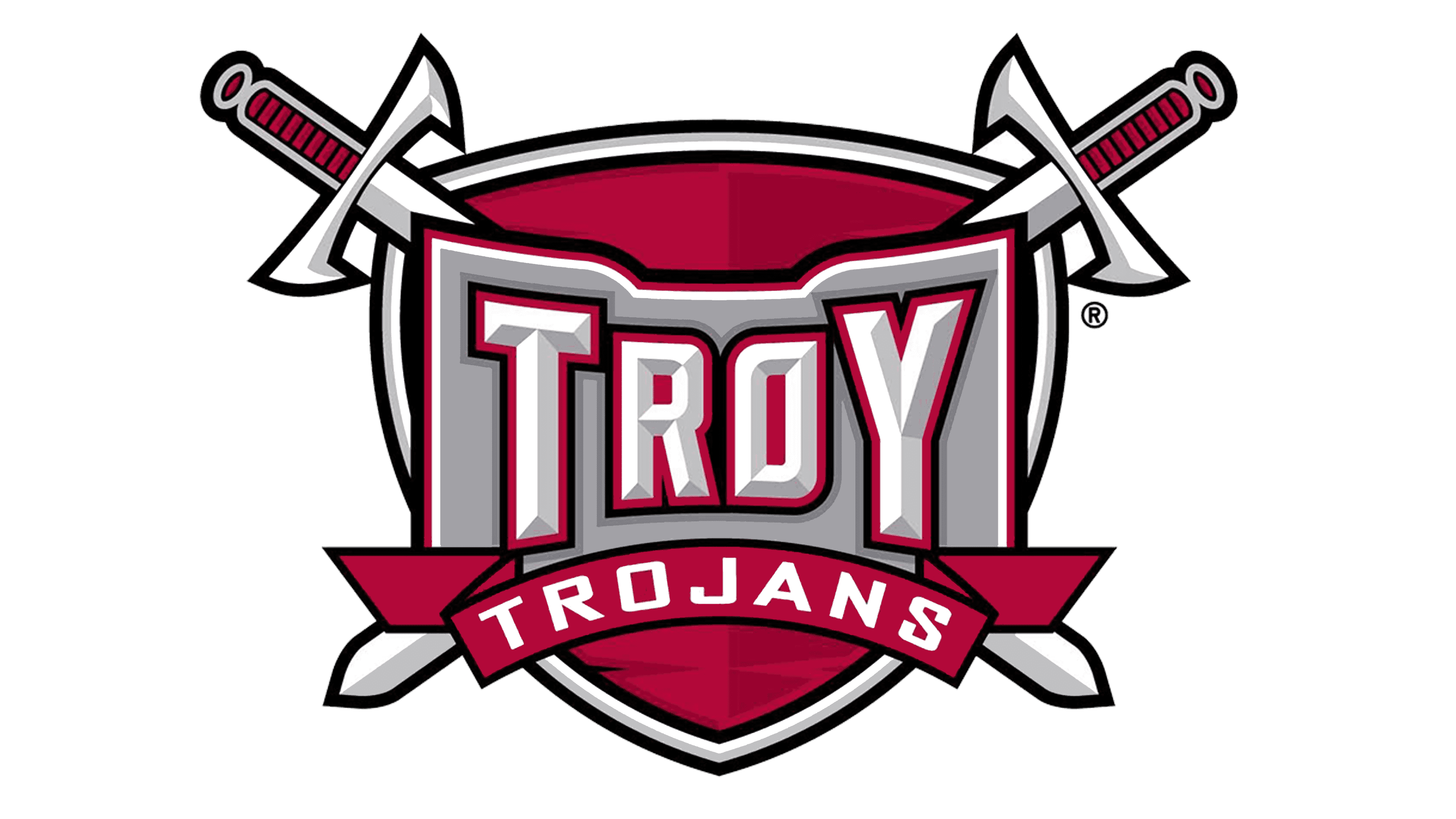 Troy University Trojans Metal Sign 