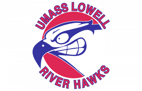 UMass Lowell River Hawks Logo 1997
