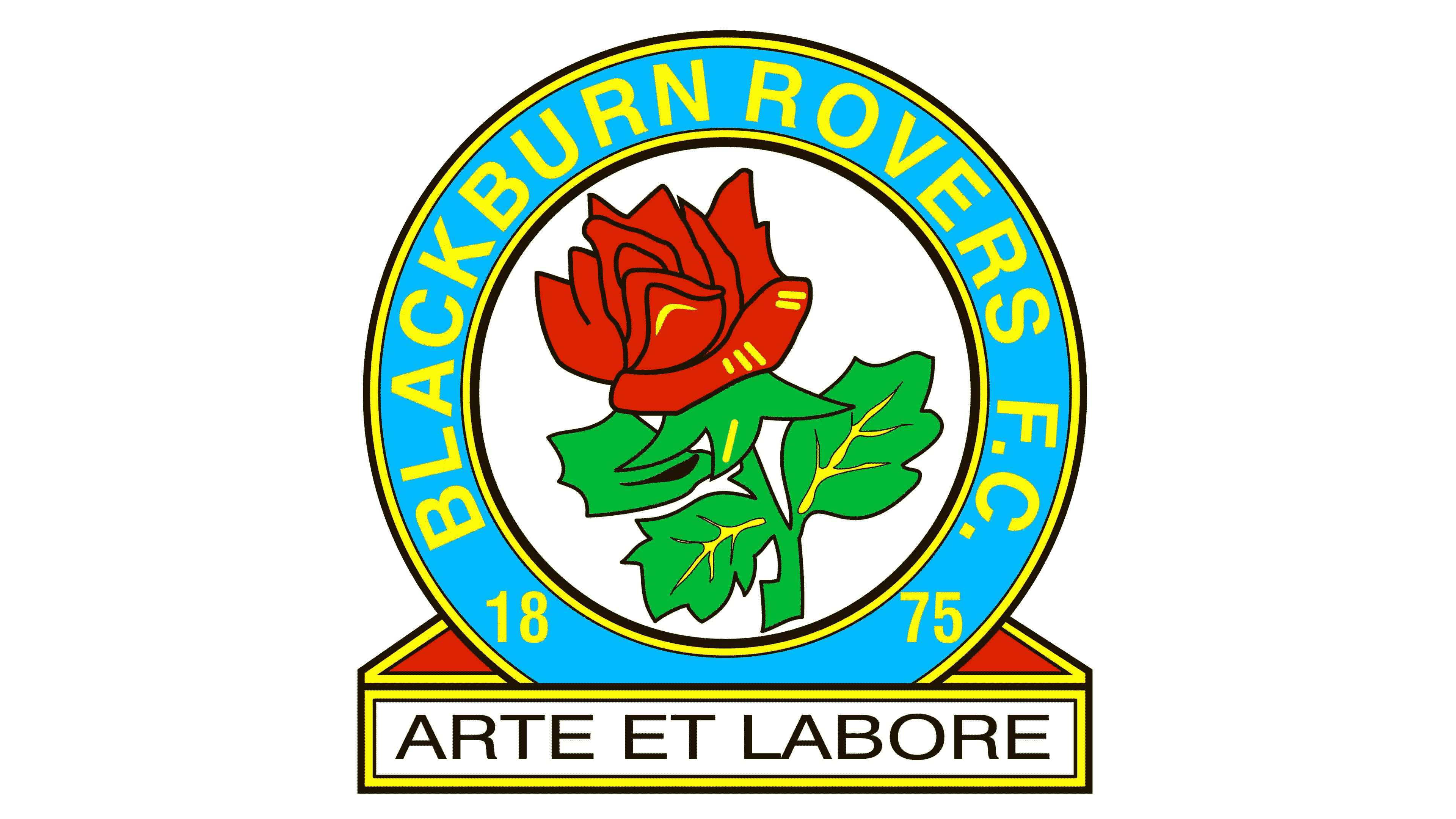 1996 Merlin Soccer Club Emblem E3 Blackburn Rovers 