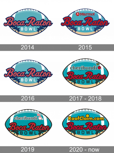 Boca Raton Bowl Logo history