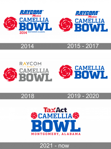 Camellia Bowl Logo history